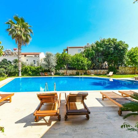 Апартаменты Duplex House With Shared Pool Near Beach In Калкан Экстерьер фото